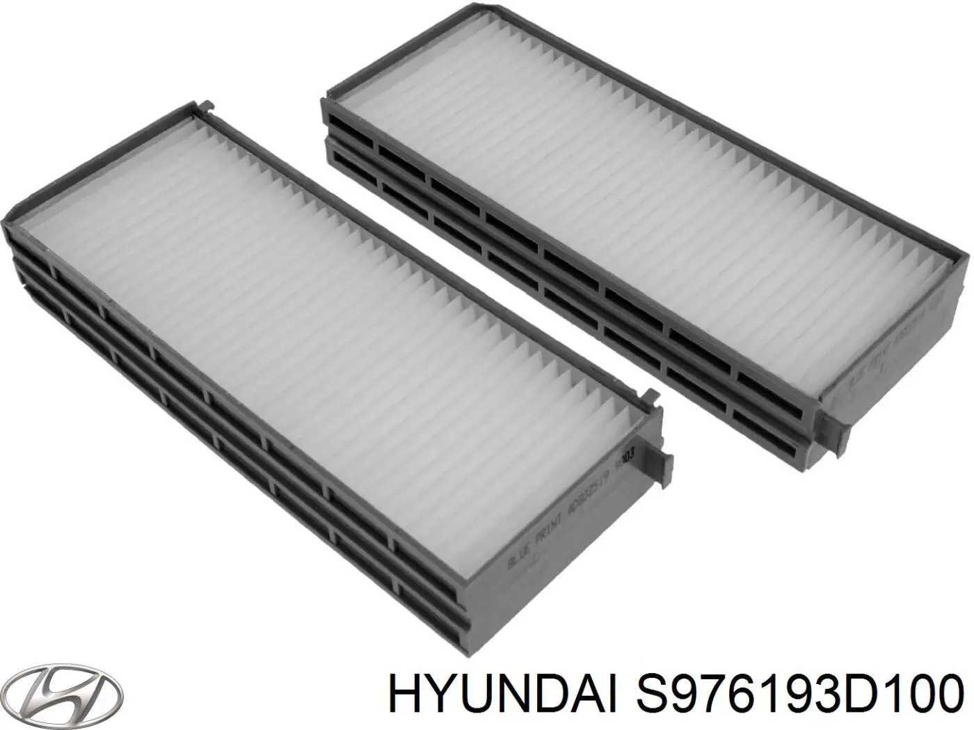 S976193D100 Hyundai/Kia filtro habitáculo