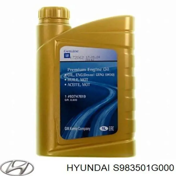 Escobilla del limpiaparabrisas del lado del conductor Hyundai/Kia S983501G000 precio, desde 34,76 EUR