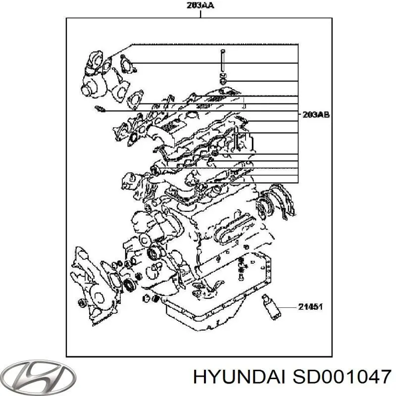 SD001047 Hyundai/Kia
