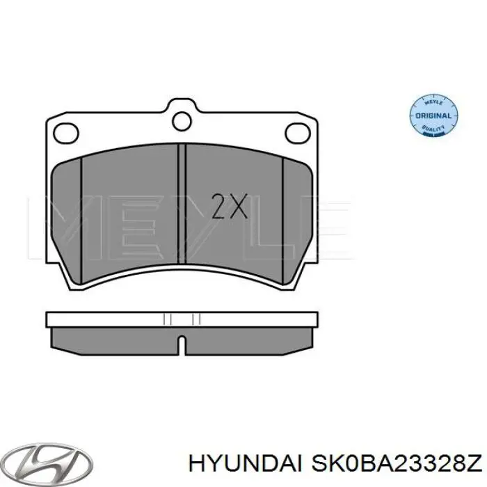 Pastillas de freno delanteras Mazda 323 BA
