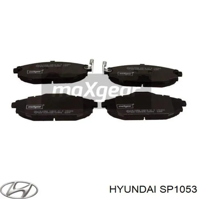 SP1053 Hyundai/Kia pastillas de freno delanteras