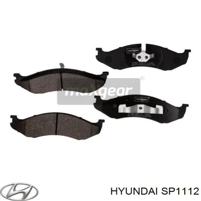 Comprar SP1112 Hyundai/Kia Pastillas delanteras de freno