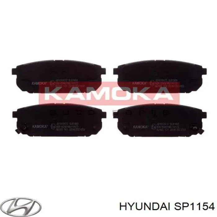 Pastillas traseras de freno Hyundai/Kia SP1154 precio, desde 20,21 EUR
