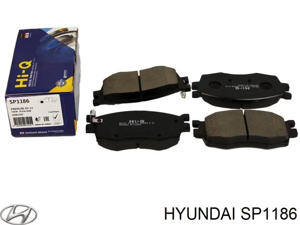 Pastillas freno delanteras Hyundai/Kia SP1186 precio, desde 25,11 EUR
