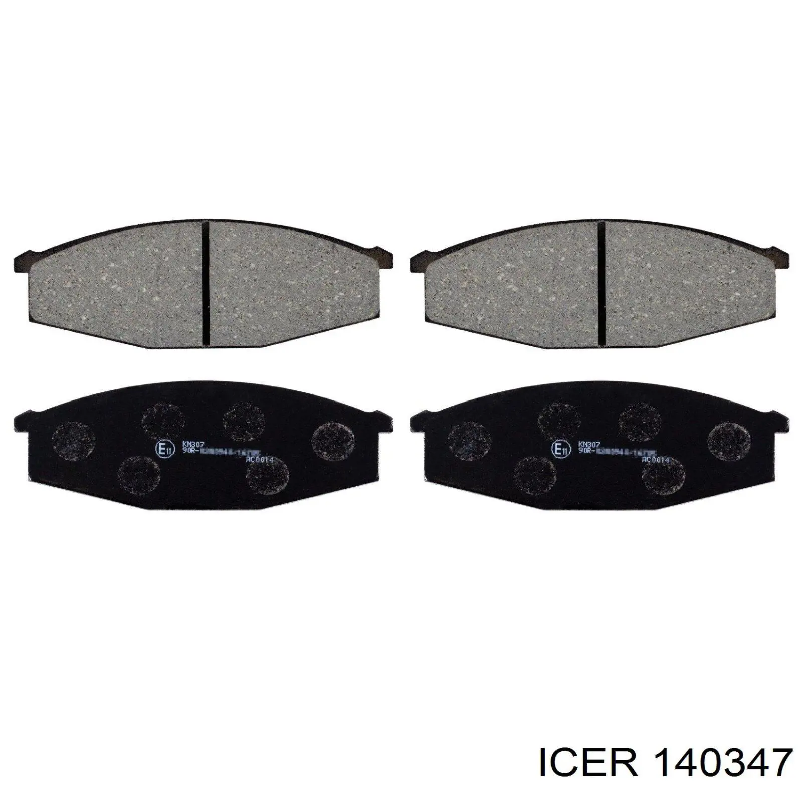 Pastillas de freno delanteras Nissan Patrol Y60