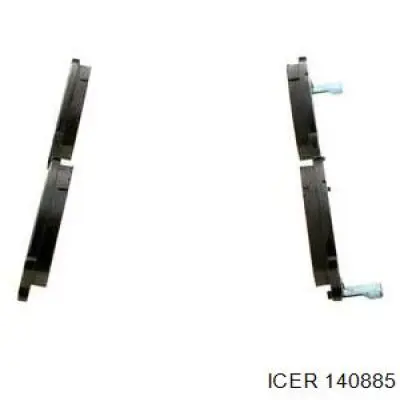 Pastillas de freno delanteras Nissan Terrano 1 WD21