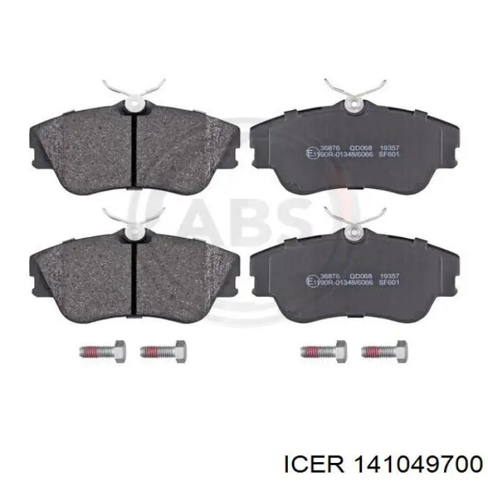 Pastillas de freno 141049700 Icer
