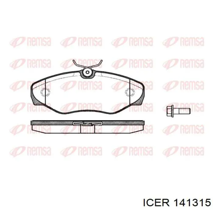 Pastillas de freno delanteras Renault Trafic 2 FL