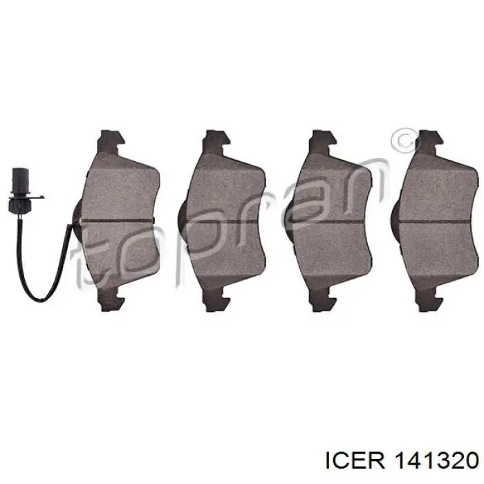 Pastillas freno delanteras Icer 141320 precio, desde 36,22 EUR