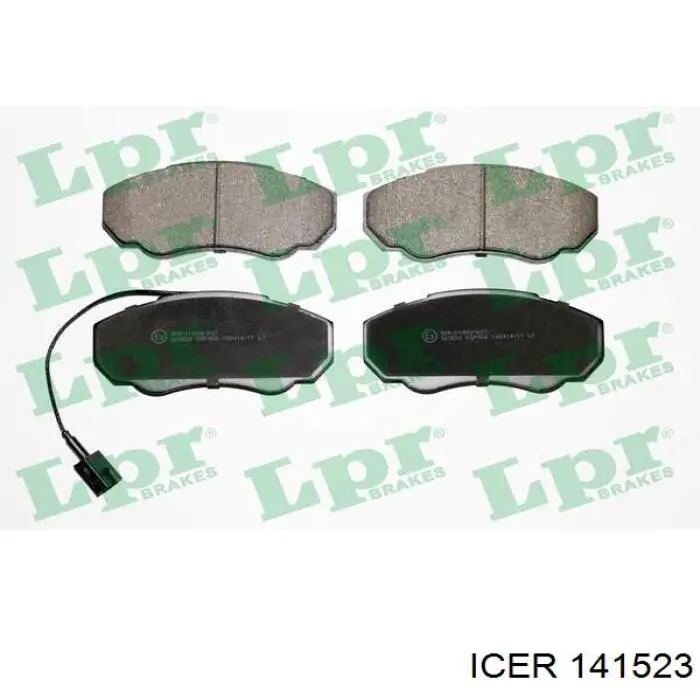 Pastillas de freno delanteras Fiat Ducato 2 230L