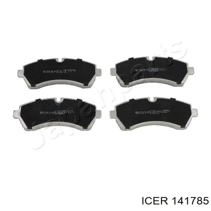 141785 Icer Pastillas delanteras