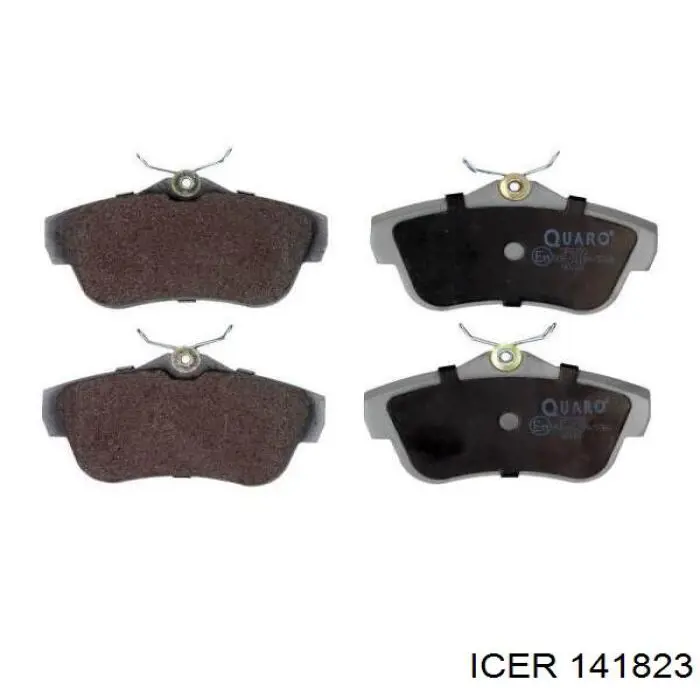 Comprar 141823 Icer Pastillas de freno traseras