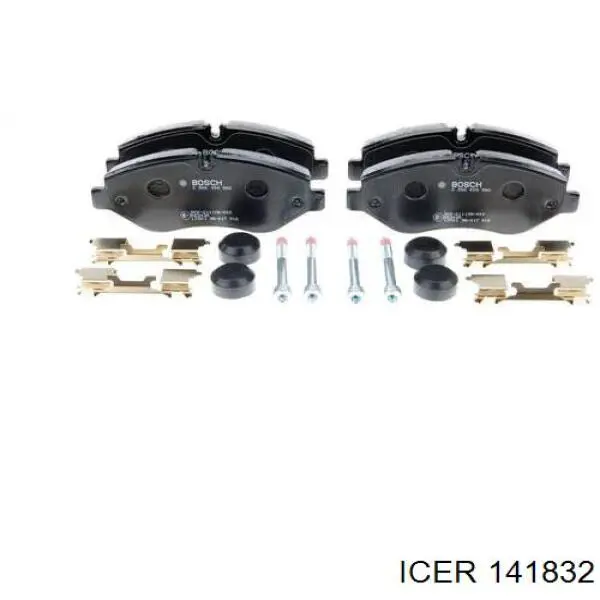 141832 Icer Pastillas delanteras