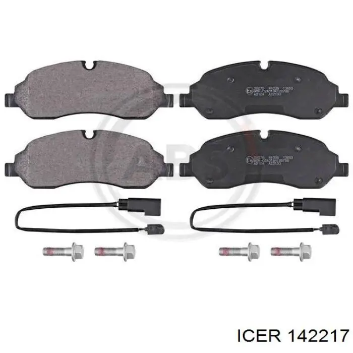 Pastillas freno delanteras Icer 142217 precio, desde 47,67 EUR
