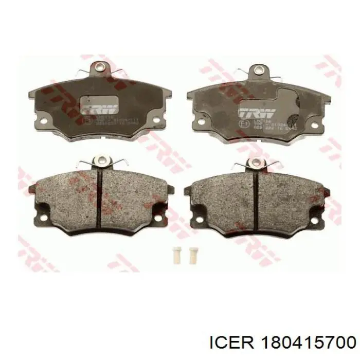 Pastillas de freno delanteras Fiat Tipo 160