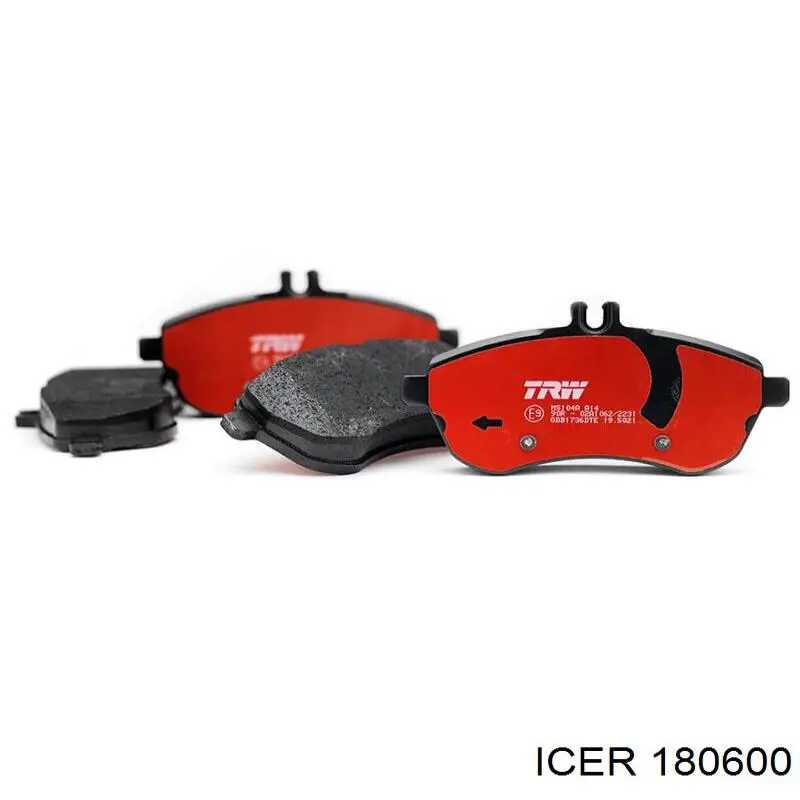 Comprar 180600 Icer Pastillas de freno traseras