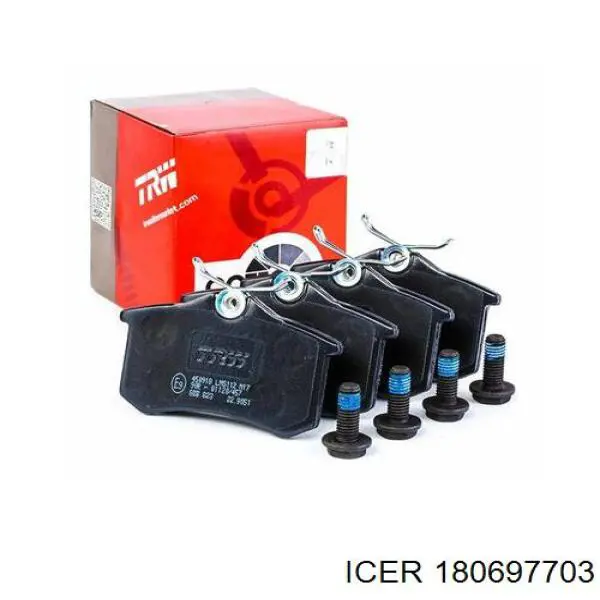 Pastillas traseras de freno Icer 180697703 precio, desde 25,11 EUR