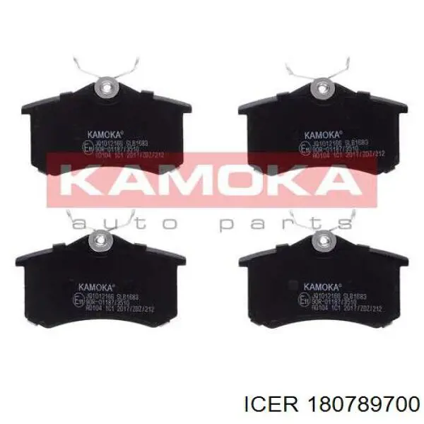 Pastillas traseras de freno Icer 180789700 precio, desde 16,29 EUR