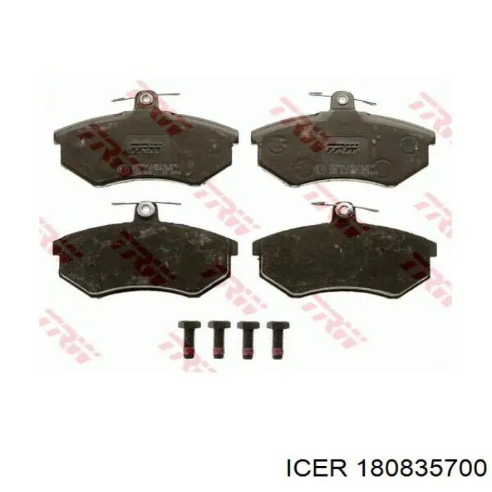 Pastillas de freno delanteras Seat Toledo 1 1L