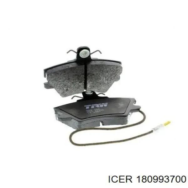 Comprar 180993700 Icer Pastillas delanteras de freno