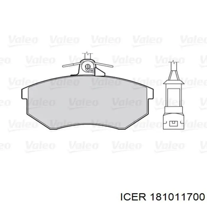 Pastillas de freno delanteras Seat Toledo 1 1L