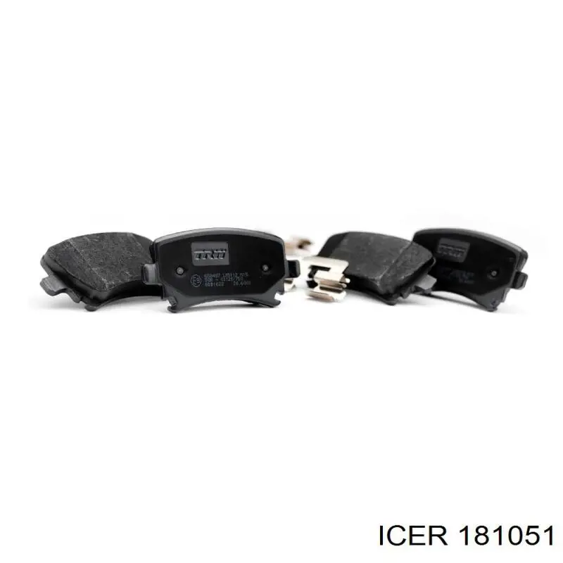 Comprar 181051 Icer Pastillas de freno traseras