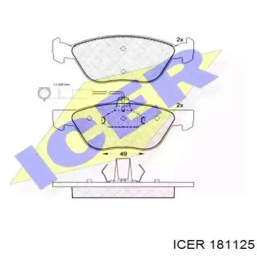 Pastillas de freno delanteras Alfa Romeo 156 932