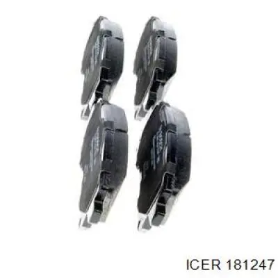 Pastillas de freno delanteras Subaru Legacy 3 BE, BH