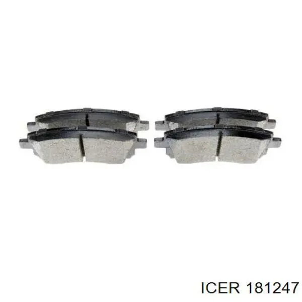 Pastillas de freno delanteras Subaru Legacy 3 BE, BH