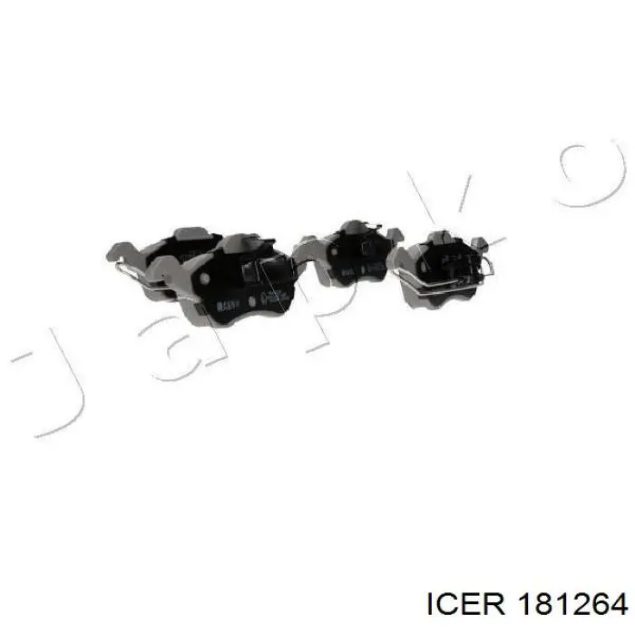 Pastillas freno delanteras Icer 181264 precio, desde 21,56 EUR