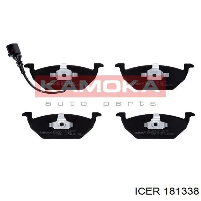 Pastillas de freno delanteras Seat Ibiza 5 KJ1, KJG