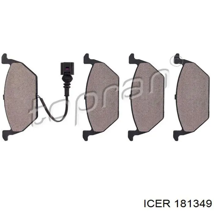 Pastillas freno delanteras Icer 181349 precio, desde 26,12 EUR