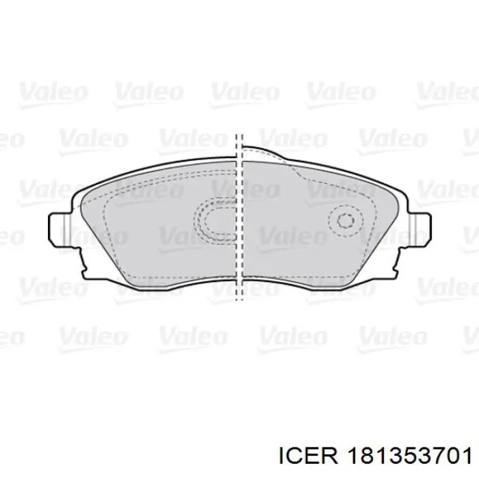 Pastillas de freno delanteras Opel Corsa F08, F68