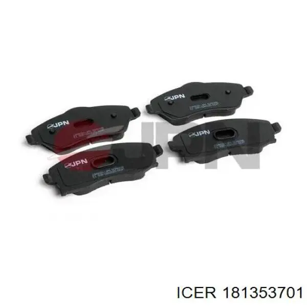 Pastillas de freno delanteras Opel Corsa F08, F68