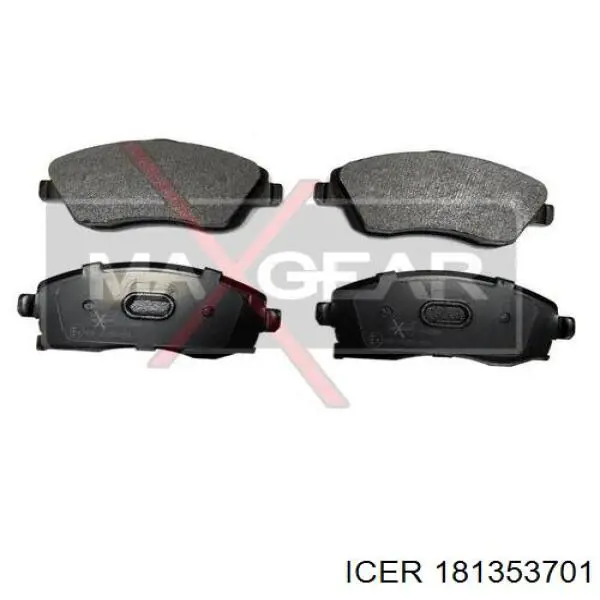 Pastillas de freno delanteras Opel Corsa F08, F68