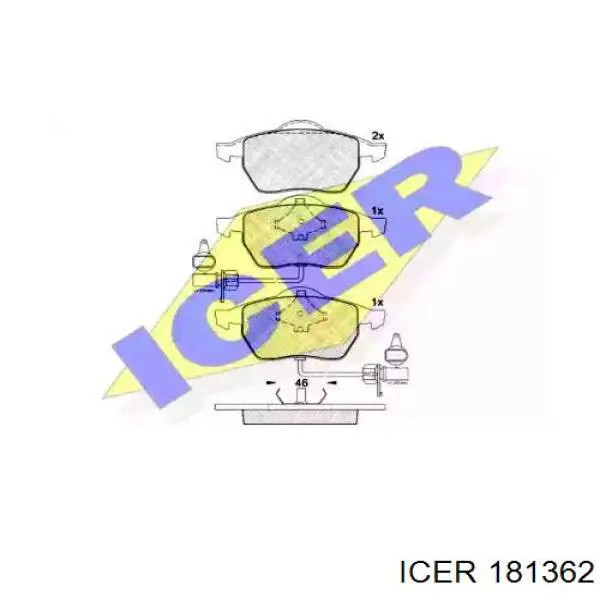 Pastillas de freno delanteras Audi A6 4F2