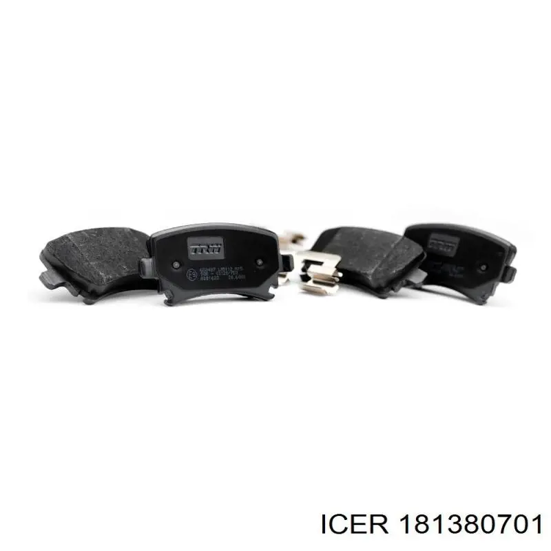 Pastillas de freno 181380701 Icer