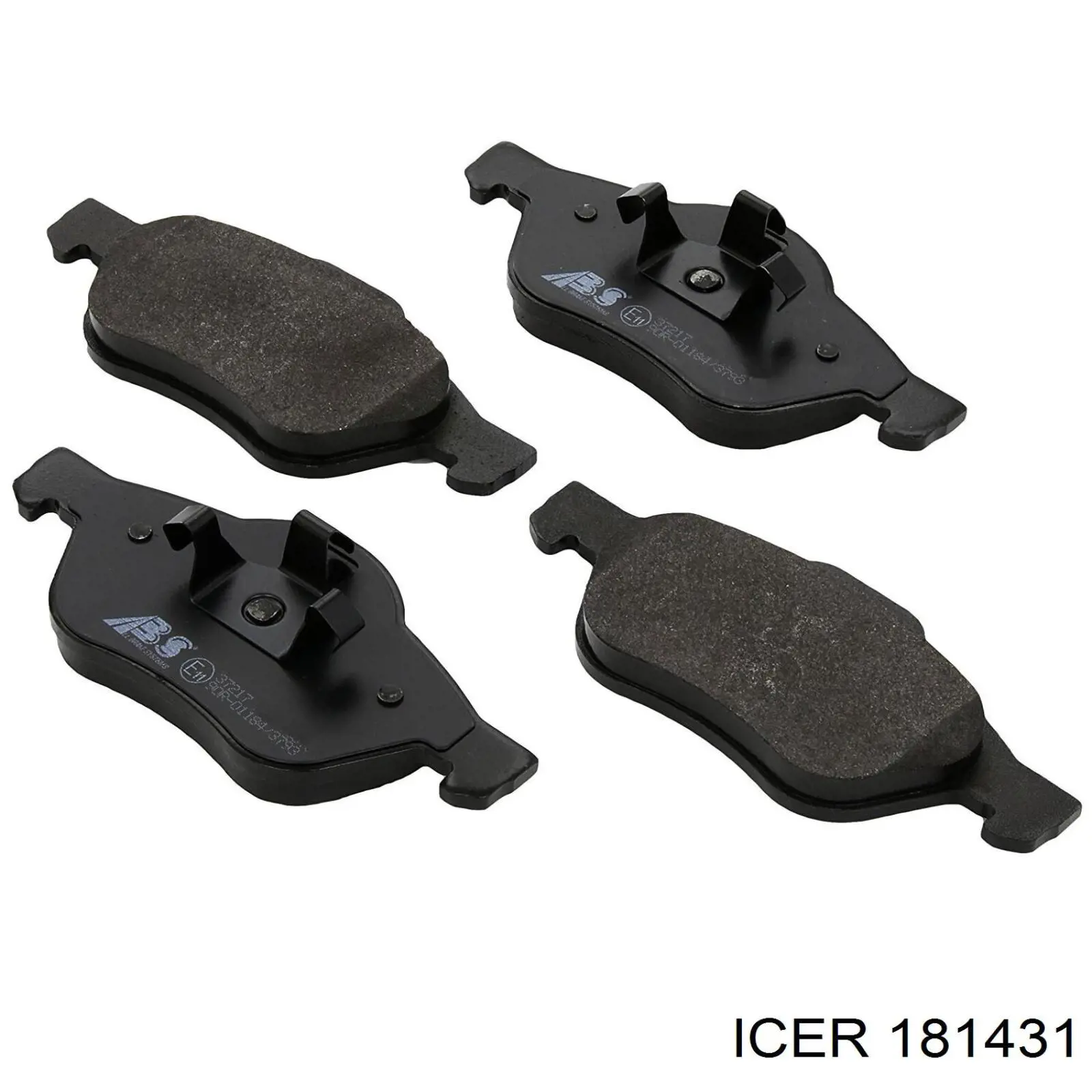 181431 Icer Pastillas delanteras