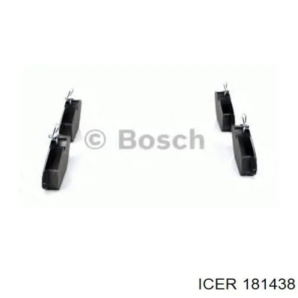 Pastillas de freno delanteras Renault Laguna 1 B56, 556