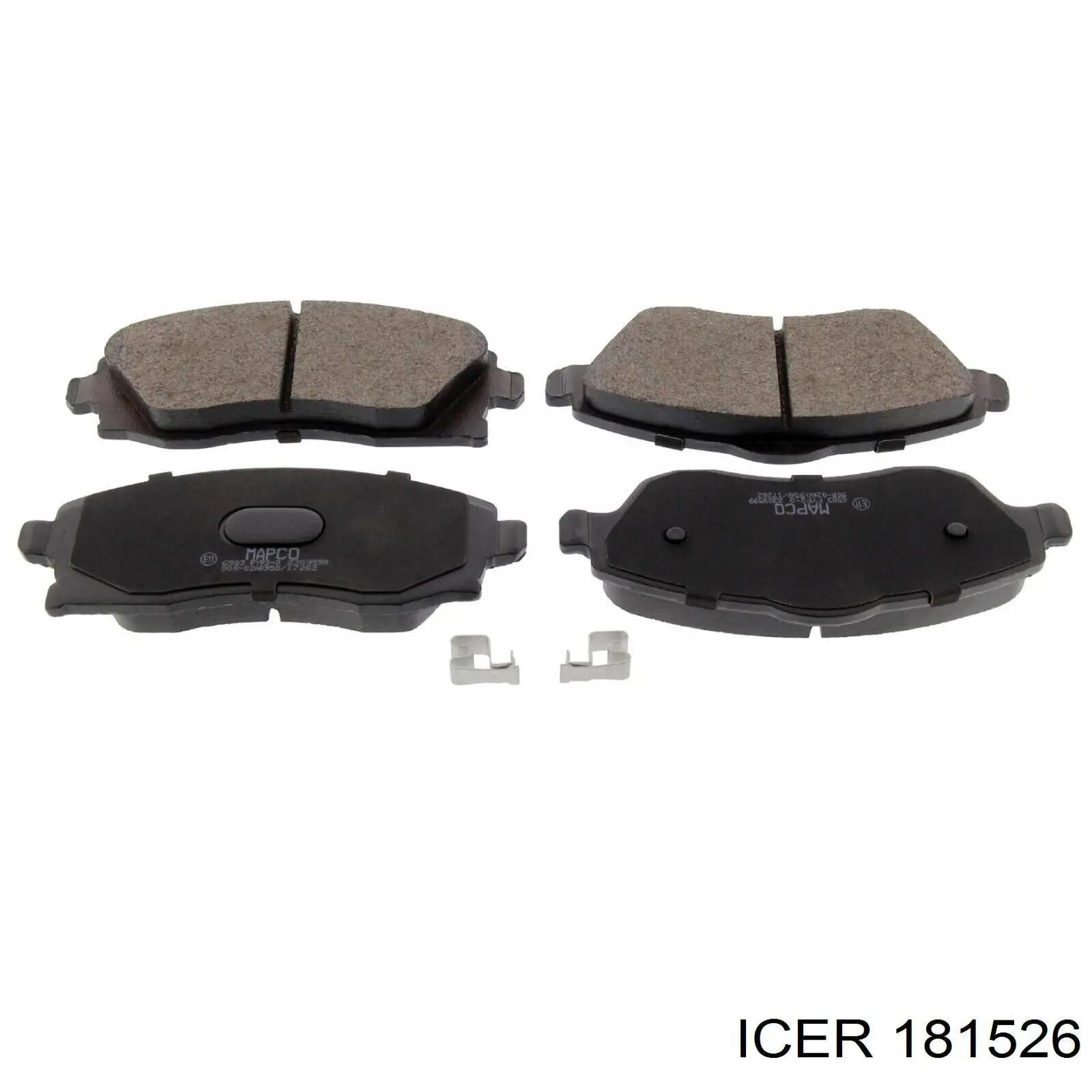 Pastillas de freno delanteras Opel Corsa F08, F68