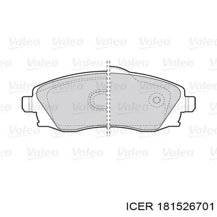 Pastillas de freno delanteras Opel Corsa F08, F68