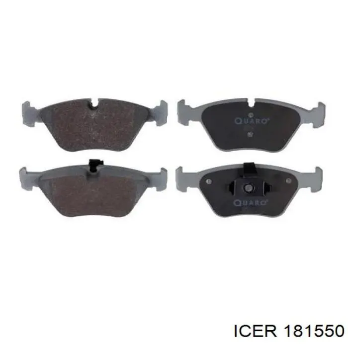 Pastillas freno delanteras Icer 181550 precio, desde 31,04 EUR