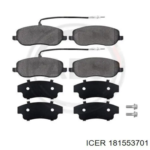 Pastillas freno delanteras Icer 181553701 precio, desde 27,87 EUR