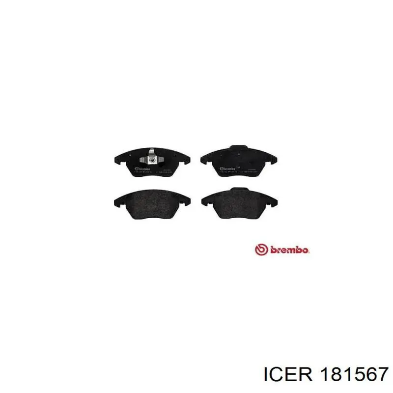 Pastillas freno delanteras Icer 181567 precio, desde 29,08 EUR