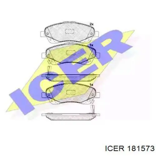 Pastillas de freno delanteras Toyota Corolla R10