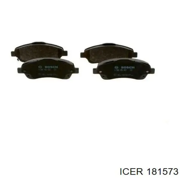 Pastillas de freno 181573 Icer
