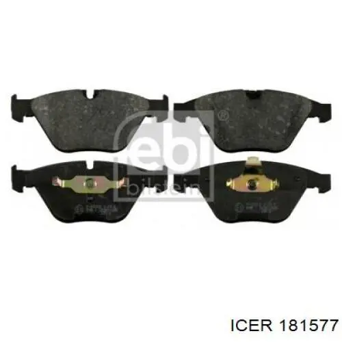 Pastillas de freno delanteras BMW 3 E90