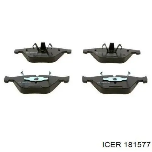 Pastillas de freno delanteras BMW 3 E90