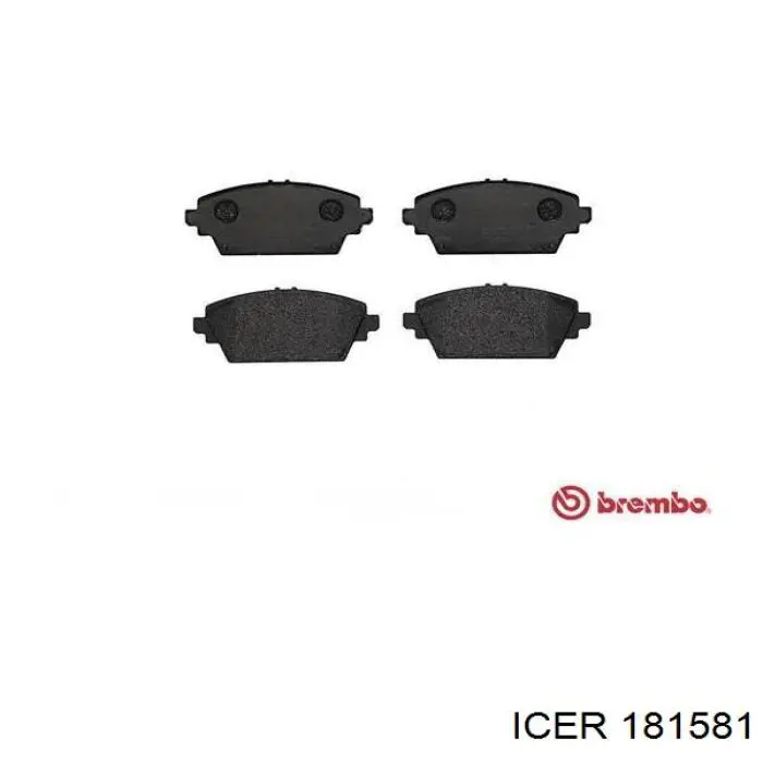 Comprar 181581 Icer Pastillas delanteras de freno