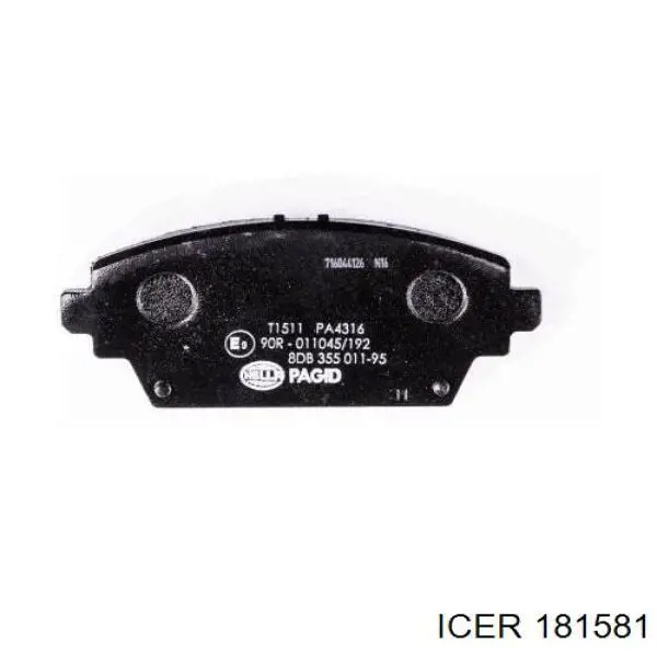 Pastillas freno delanteras Icer 181581 precio, desde 27,74 EUR
